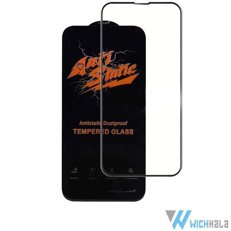 گلس فول آنتی استاتیک گوشی شیاوومی مدل  Xiaomi Redmi Note 14S 4G/Note 13 Pro 4G